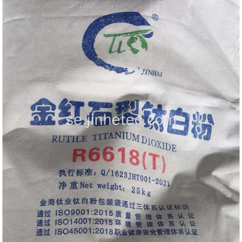 Jinhai titandioxid R6618T R6628 R6638 R6658 R6668